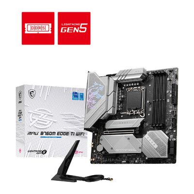 MSI  MPG B760M EDGE TI WIFI (B760 1700 MicroATX) 