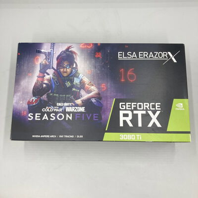 【熊本浜線店】中古  ELSA GeForce RTX 3080 Ti ERAZOR X（RTX3080Ti 12GB） 5370000950 
