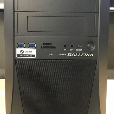 【松山環状枝松店】中古  THIRDWAVE GALLERIA ZG(Corei9-9900KF/16GB/SSD1TB+HDD4TB/DVDマルチ/RTX2080Super 8GB/W10H) 4560001704 