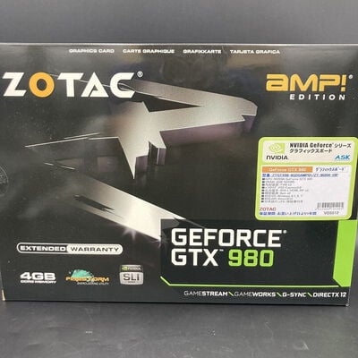 【熊本浜線店】中古  ZOTAC ZT-90204-10P(GTX980 4G GDR5 OC) 130911 
