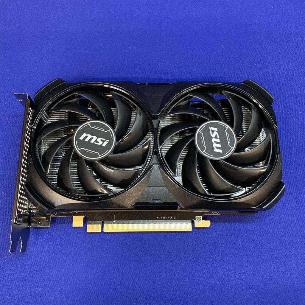 中古 MSI GeForce RTX 4060 Ti VENTUS 2X BLACK 8G OC (RTX4060Ti 8GB
