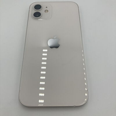 【白山FM松任店】中古  【SIMロック解除済み】【SoftBank】Apple iPhone12 6.1インチ 128GB (ホワイト) MGHV3J/A 155558 