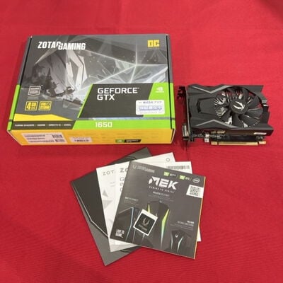 【静岡東瀬名店】中古  ZOTAC ZT-T16520F-10L（GTX1650 OC 4GB GDDR6） 5140001626 