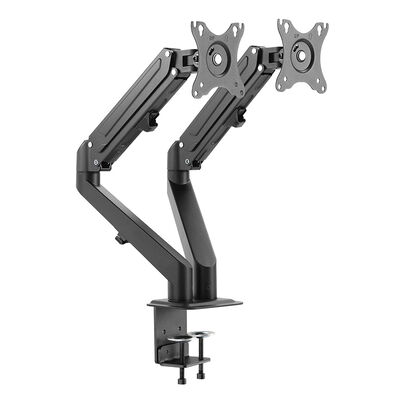 グリーンハウス  液晶ディスプレイアーム2アームガススプリング GH-AMCS02-BK 