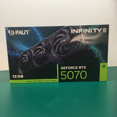 【佐賀南部バイパス店】中古  Palit NE75070S19K9-GB2050S (RTX5070 12GB Infinity 3 OC) 188945 