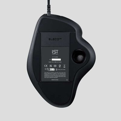 エレコム  M-IT11URBK (有線トラックボール IST 5ボタン ベアリングモデル ブラック) 