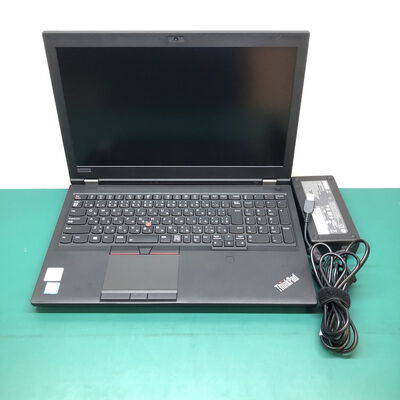 【津ラッツ店】中古  Lenovo ThinkPad P52　20MAS12700 (Core i7 8750H/16GB/SSD512GB/-/NVIDIA Quadro P1000 4GB/15.6ｲﾝﾁ/1920x1080/Wi-Fi/WEBCAM/W11H64) 176658 