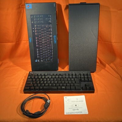 【なんば店】中古  Logicool G-PKB-002LNd (有線 ｹﾞｰﾐﾝｸﾞｷｰﾎﾞｰﾄﾞ) 3280020242 