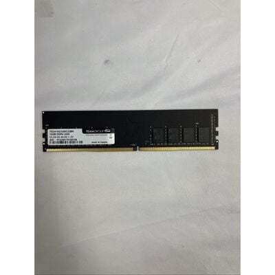 【仙台店】中古  TEAMGROUP Elite TED416G3200C22BK（PC4-25600 16GB）デスクトップ用 189435 