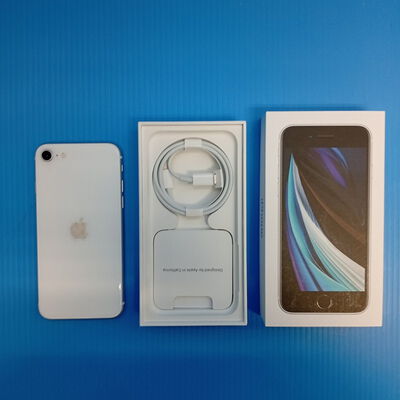 【大須店】中古  【au】Apple iPhoneSE 4.7インチ (第2世代/2020) 64GB (ホワイト) MHGQ3J/A 新パッケージ版 146172 