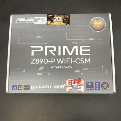 【熊本浜線店】中古  ASUS PRIME Z890-P WIFI-CSM (Z890 1851 ATX DDR5) 172182 
