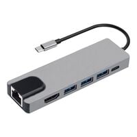 AINEX  USB-CDOCK03 (USB Type-C接続 マルチアダプタ 6in1) 