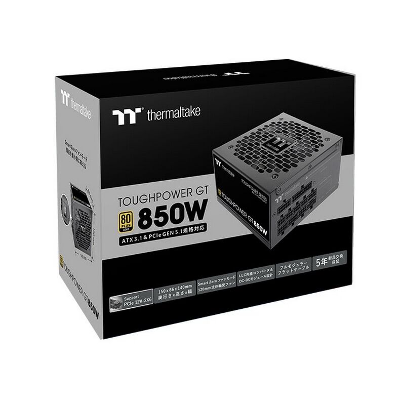 Thermaltake PS-TPT-0850FNFAGJ-3 (850W) ｜ パソコン通販のドスパラ