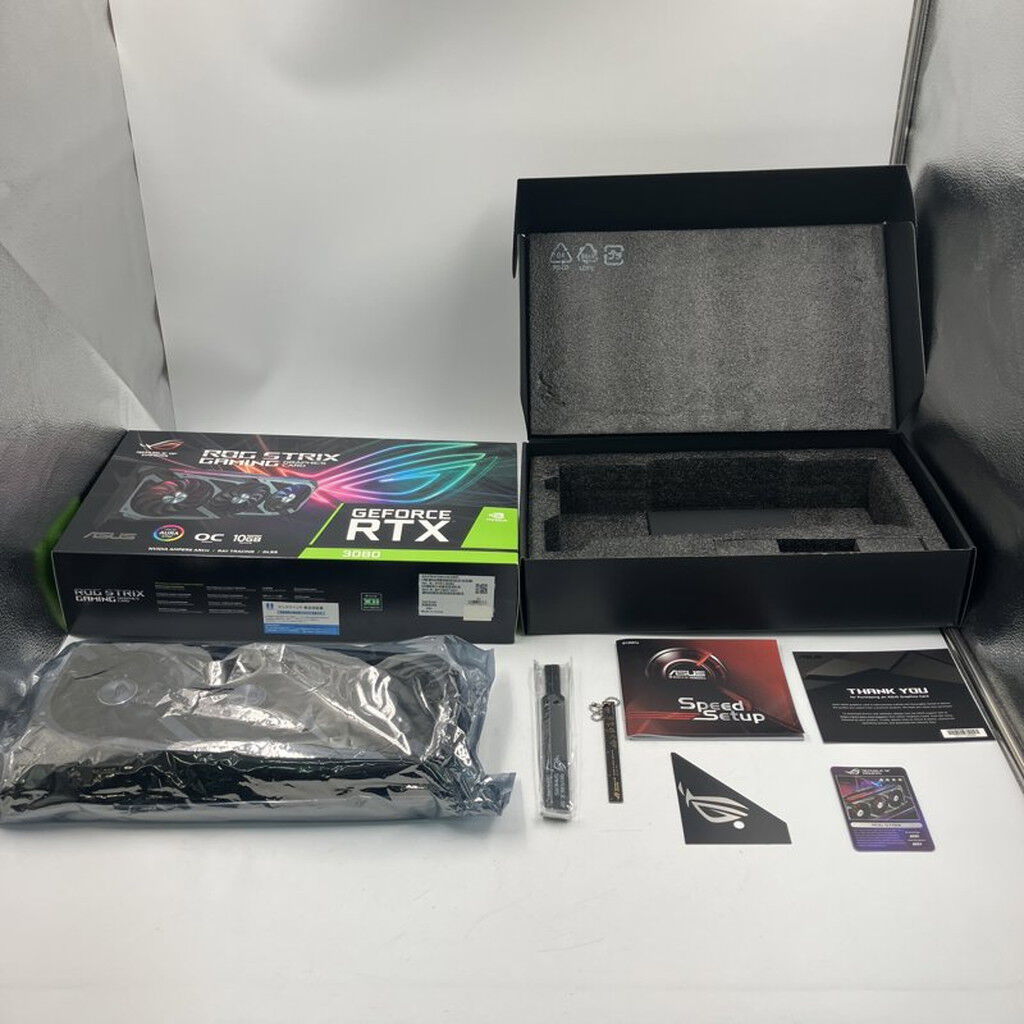 中古 ASUS ROG-STRIX-RTX3080-O10G-GAMING (RTX3080 10GB) 1460029423