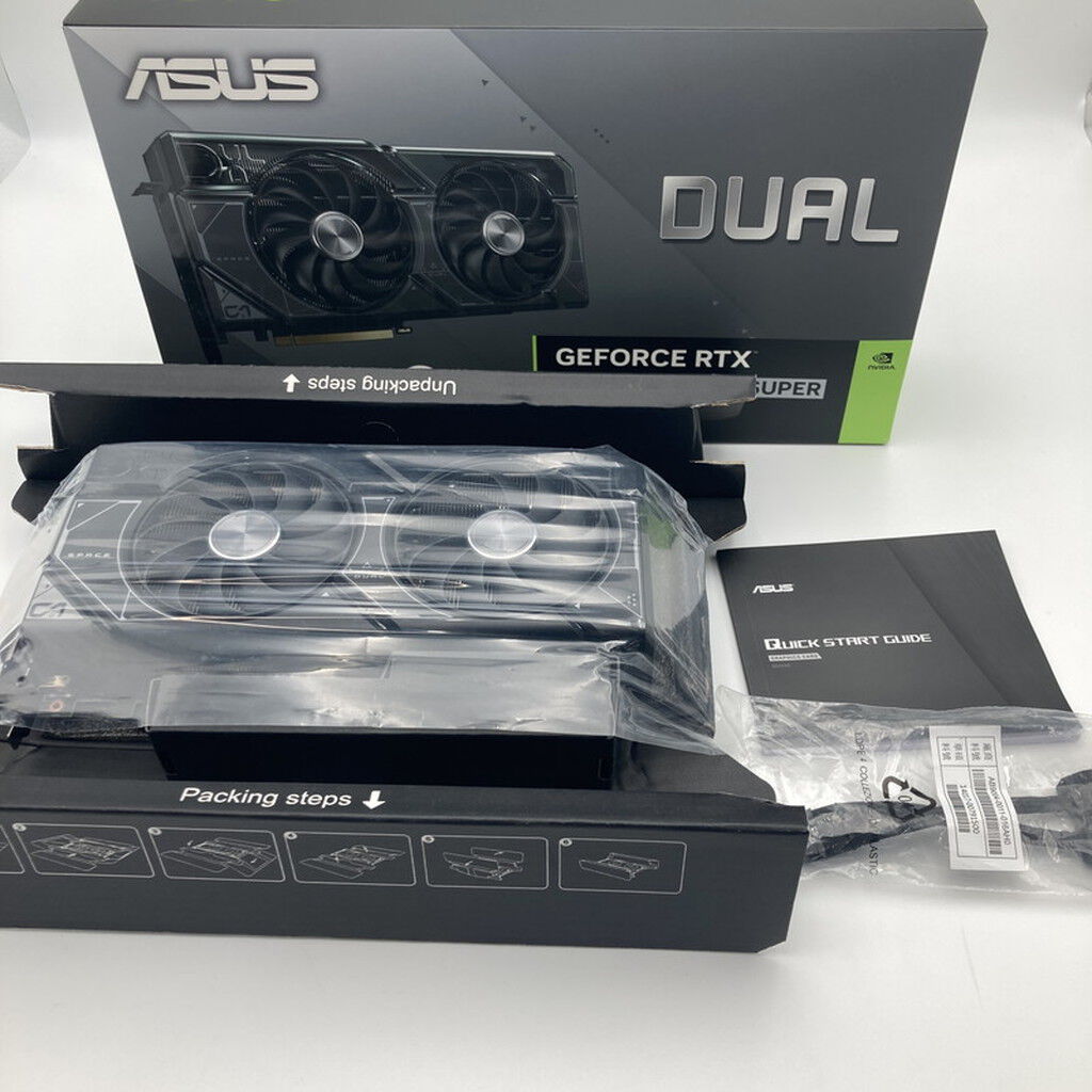 中古 ASUS DUAL-RTX4070S-O12G (RTX4070 SUPER 12GB) 163383 （367030