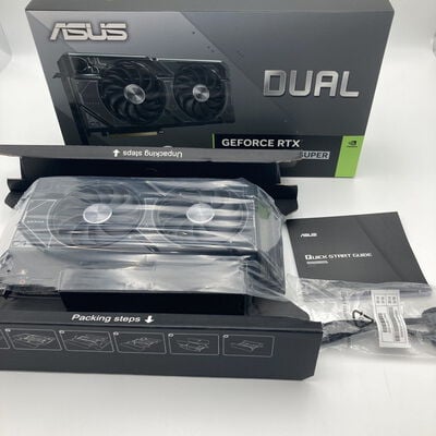 【神戸・三宮店】中古  ASUS DUAL-RTX4070S-O12G (RTX4070 SUPER 12GB) 163383 