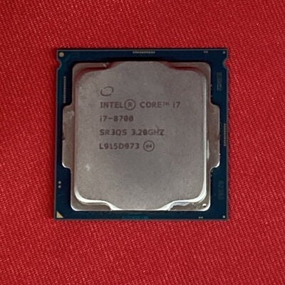 【千葉店】中古  INTEL Core i7 8700 (1151/3.20GHz/12M/C6/T12) 136198 