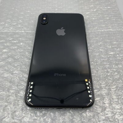 【座間相武台】中古  【SIMロック解除済み】【au】 Apple iPhoneXS Max 256GB (スペースグレイ) MT6U2J/A 155292 