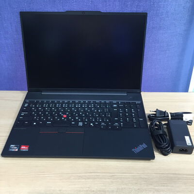 【松山環状枝松店】中古  Lenovo ThinkPad E16 Gen 2 AMD (AMD Ryzen5 7535U 2.9GHz/16GB/SSD256GB/-/オンボード/16/1920x1200/Wi-Fi/WEBCAM/W11P64) 176149 