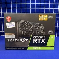 中古  【LHR版】MSI GeForce RTX 3060 Ti VENTUS 2X OCV1 (RTX3060Ti 8GB) 3400009195 