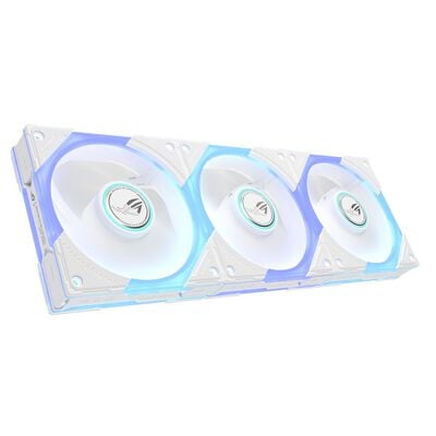 ASUS  ROG EURUX GR120 FAN ARGB REVERSE WHITE 3IN1 (120mm ホワイト リバースファン 3個パック) 