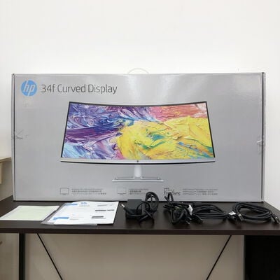 【長野稲里店】中古  HP 34f　Curved DIsprey(34インチ 3440×1440 IPS 60Hz） 5110000892 