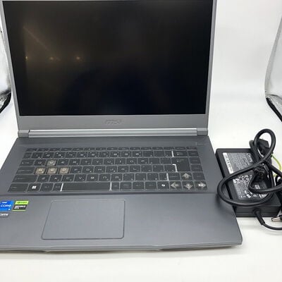 【宇都宮鶴田店】中古  MSI　Thin-15-B12UC(i5-12450H/16GB/SSD512GB/RTX3050/W11H) 5280001409 