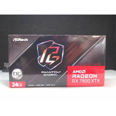 【前橋ｲﾝﾀｰｱｶﾏﾙ店】中古  ASRock Radeon RX7900XTX PG 24GO/AX(RX7900XTX 24GB) 4540002076 