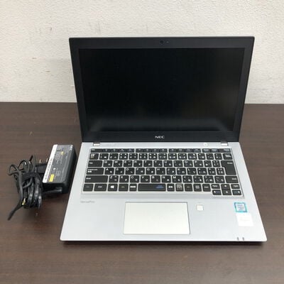 【福山ココローズ店】中古  NEC VersaPro タイプVB PC-VKM17BZG4 (Core i5 8350U/8GB/SSD256GB/-/オンボード/12.5/1366x768/Wi-Fi/WEBCAM/W11H64 MAR) 186183 