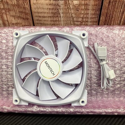【富士青葉店】中古  MONTECH RX120 PWM White(120mm ARGB PWM) 5070002327 