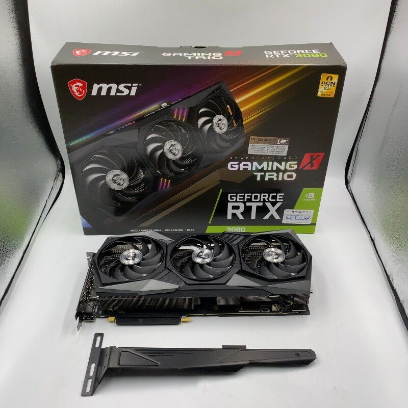 中古 MSI GeForce RTX 3080 GAMING X TRIO 10G (RTX3080 10G) 143511