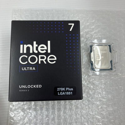 【秋葉原本店】中古  INTEL Core Ultra 7 270K Plus (1851/3.7/36M/C24/T24) 195012 