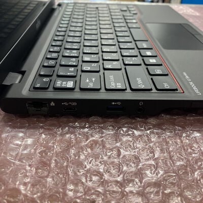 【宮崎恒久店】中古  FUJITSU LIFEBOOK U6312/K (INTEL Core i5 1245U /16GB/SSD256GB/-/オンボード/13.3/1920x1080/Wi-Fi/WEBCAM/W11H64/MicrosoftOffice H&B 2024付) 181332 