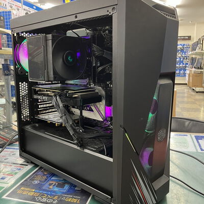 【新潟店】中古  オリジナルPC (Ryzen 7 5700X/64GB/SSD500GB/HDD2TB/RTX3060Ti/W11H) 3290007172 