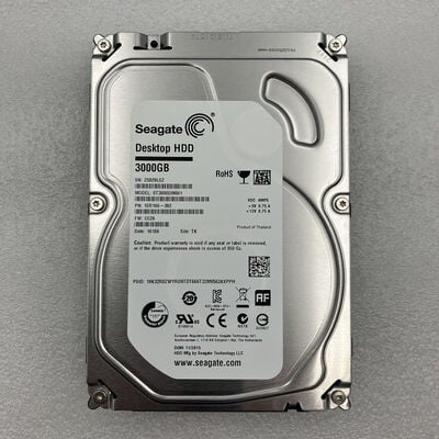 【新潟店】中古  各社 3.5インチ HDD 3TB SATA （デスクトップ用） 121851 