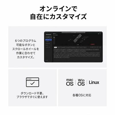 Keychron  Nape Pro NP-2 (ワイヤレストラックボールマウス ブラック) 