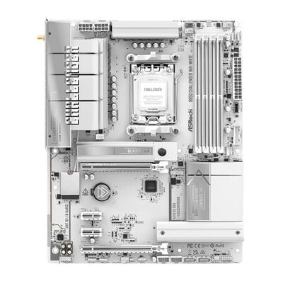 ASRock  B850 Challenger WiFi White (B850 AM5 ATX) ドスパラ限定モデル 