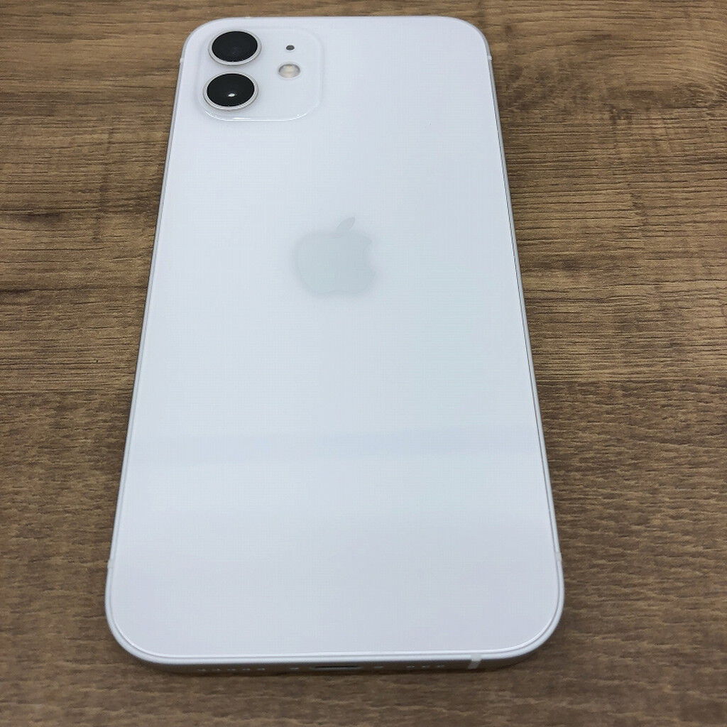 中古 【au】Apple iPhone12 6.1インチ 128GB (ホワイト) MGHV3J