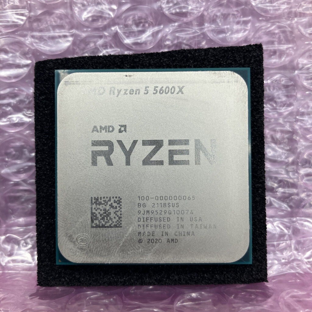 中古 AMD Ryzen 5 5600X (AM4/3.7/35M/C6/T12/65W) 143916 （379904