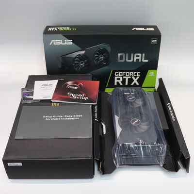 【札幌店】中古  ASUS DUAL-RTX3060TI-8G-V2 (RTX3060Ti) 3210014320 