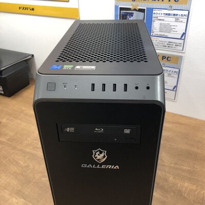 【宮崎恒久店】中古  THIRDWAVE GALLERIA SKM(Intel Core i5 11400/32GB/SSD1TB/BD-RE/NVIDIA GeForce RTX 3060 12GB/W11H64 MAR) 179634【8/14価格改定!】 