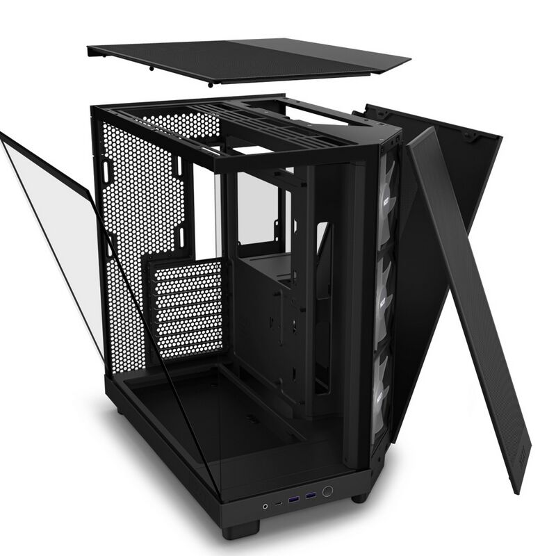NZXT H6 FLOW RGB PCケース H6 Flow RGB | Gaming PC Cases | NZXT