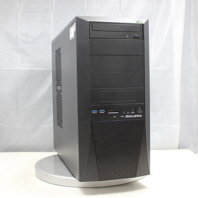 中古  THIRDWAVE GALLERIA KT(Intel Core i7 8086K/16GB/SSD480GB/DVDマルチ/NVIDIA GeForce GTX 1070 Ti 8GB/W11H64 MAR) 177189 