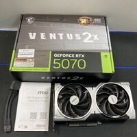 中古  MSI　RTX5070　12G VENTUS 2X OC 1250007033 