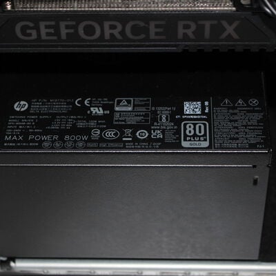 【通販センター】中古  HP OMEN(Intel Core i7 13700F/32GB DDR5 (PC5)/SSD2TB/なし/NVIDIA GeForce RTX 4070 12GB/W11H64 MAR) 195191 