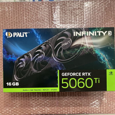 【宮崎恒久店】中古  Palit NE7506T019T1-GB2061S(RTX5060Ti Infinity3 16G) 178241 