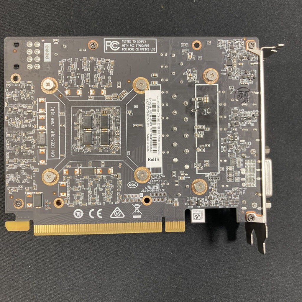 中古 ZOTAC GeForce GTX 1660 SUPER 1250006882 （313495