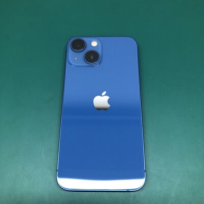 【津ラッツ店】中古  【au版SIMフリー】Apple iPhone13 mini 5.4インチ 128GB (ブルー) MLJH3J/A 147389 