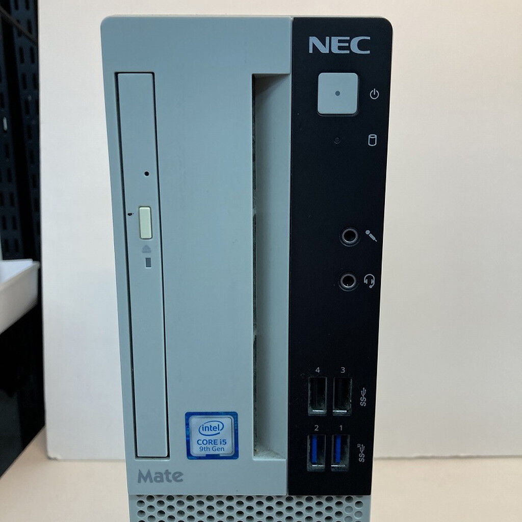 NEC PC-MRM29LZ6ACS6 i5(9世代) 中古 中古 NEC PC-MRM29LZ6ACS6 (Core i5 9400/8GB/HDD500GB/DVD-MULTI/オン