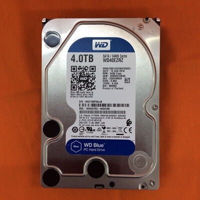 【なんば店】中古  W.D WD40EZRZ(SATA3 4TB 5400rpm 64MB) 3280020987 